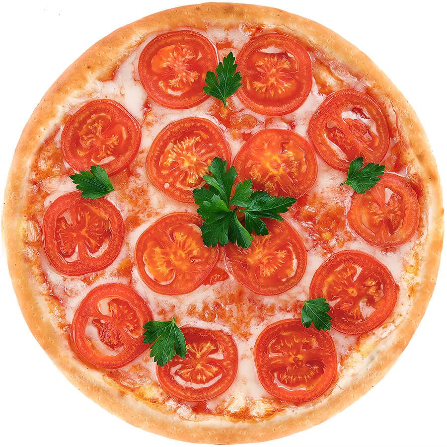 заказать пиццу на дом или в офис с доставкой, маргарита, днепр, курьером, пицца горячая, свежие ингредиенты, пицца много сыра